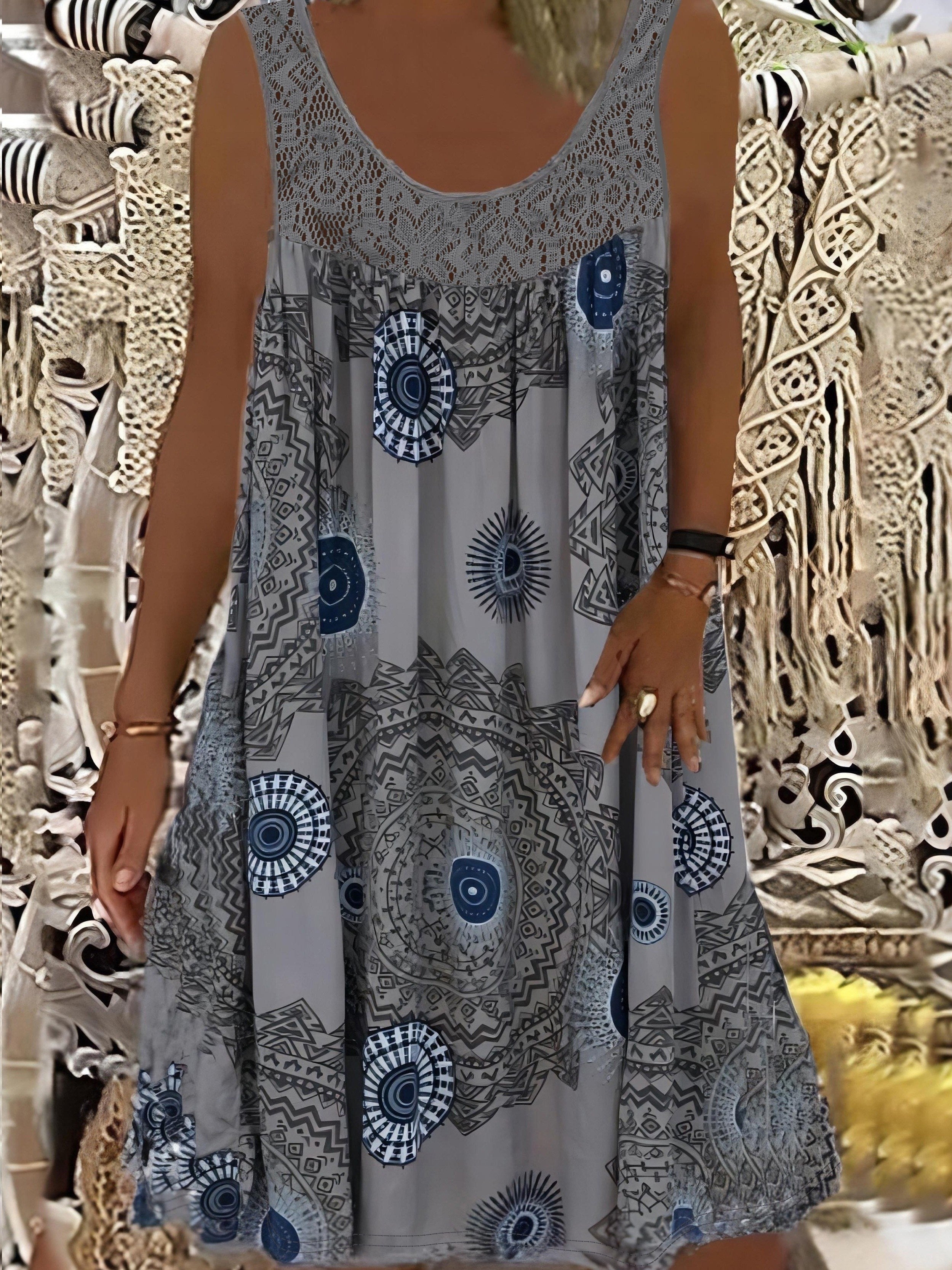 Clara | Robe Bohème Grande Taille