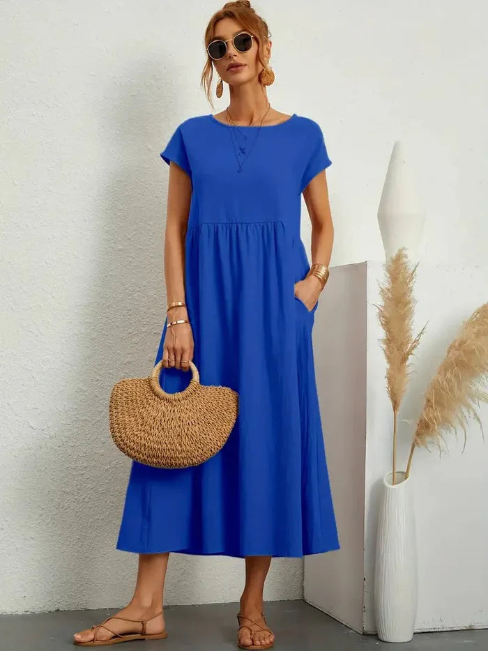 Greta™ | Robe élégante en lin