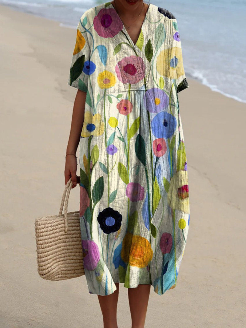 Nicole™ | Robe d'été à fleurs