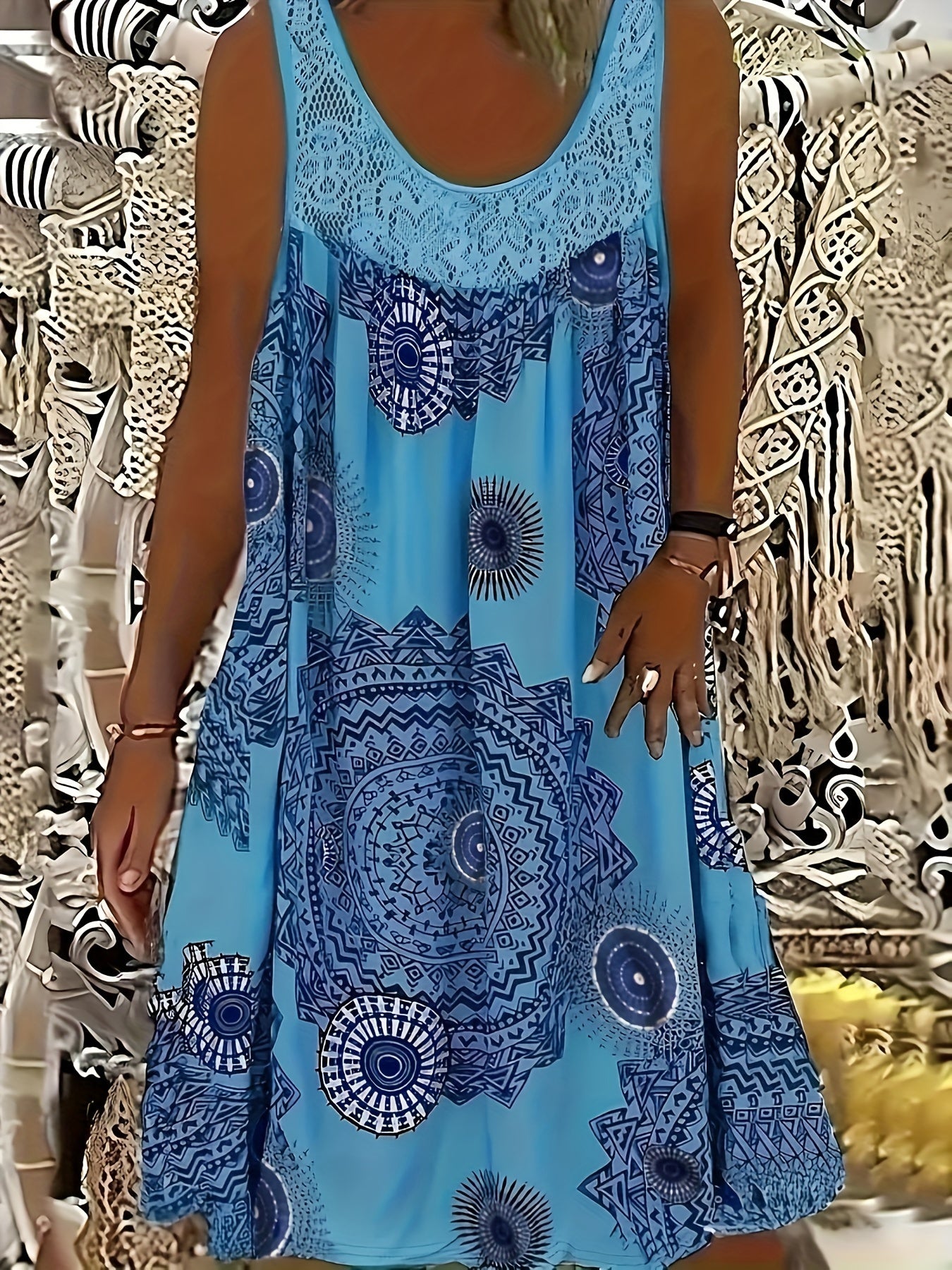 Clara | Robe Bohème Grande Taille