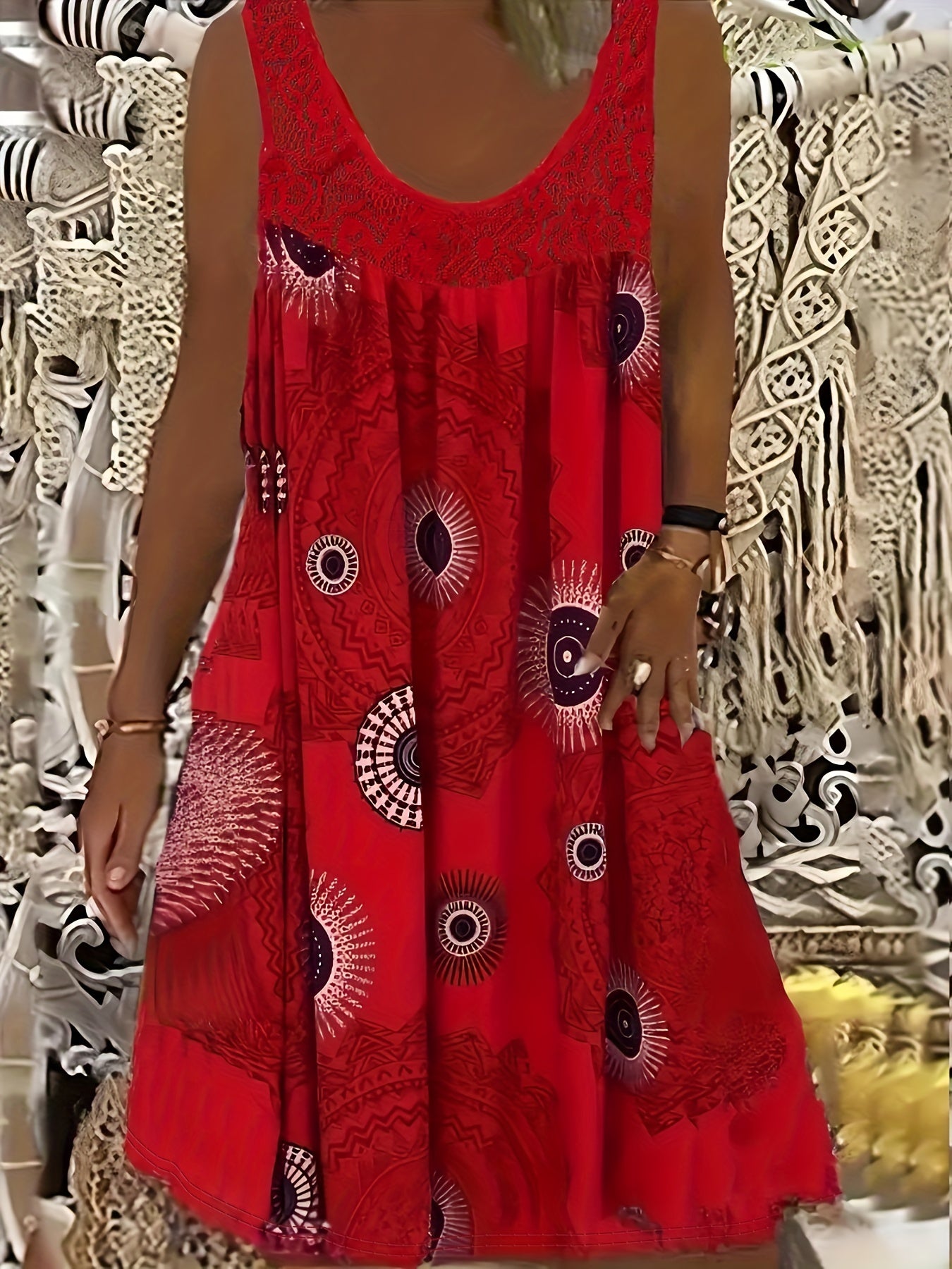 Clara | Robe Bohème Grande Taille