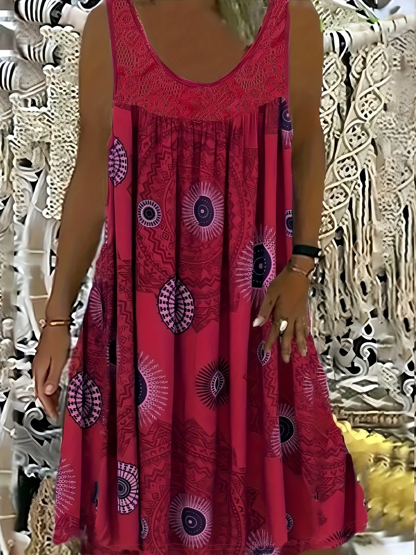 Clara | Robe Bohème Grande Taille