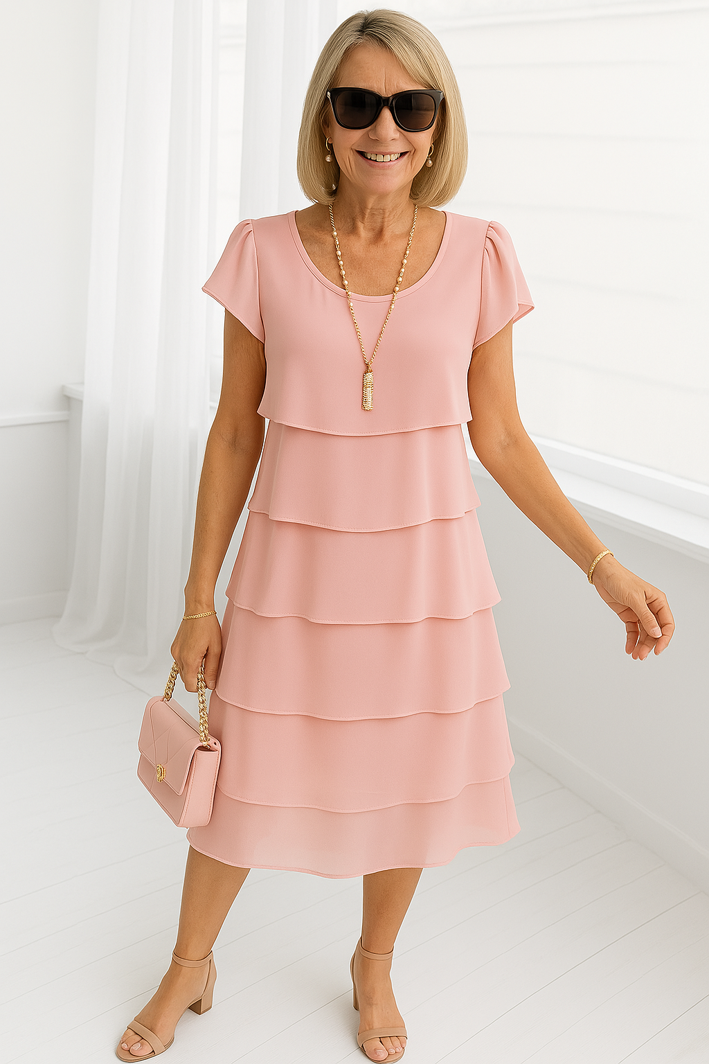 Émilie | Robe d'Été Chic et Confortable