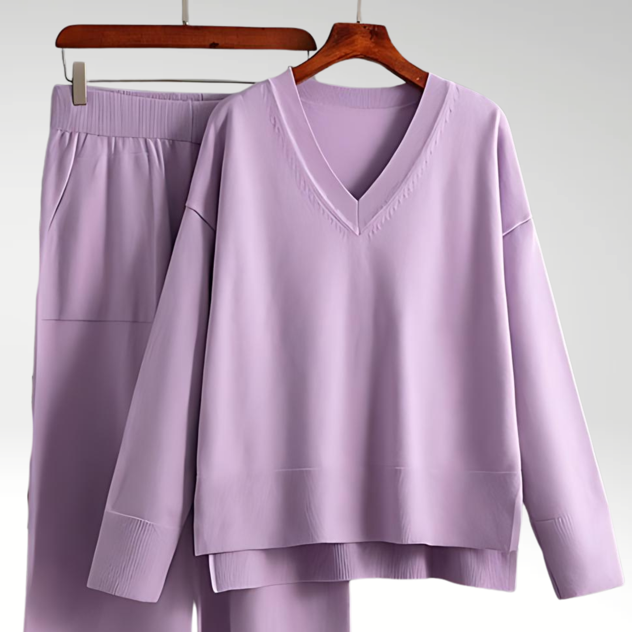 Vive Couture | Luxe Ensemble deux pièces col V