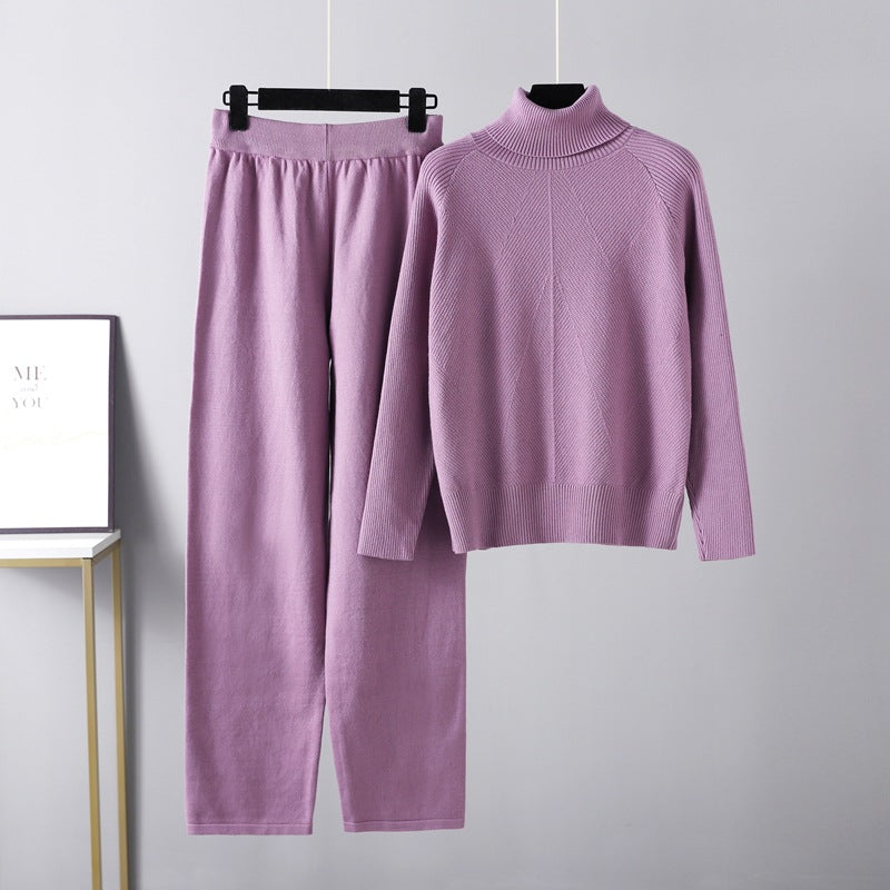 Vive Couture | Ensemble deux pièces Lounge en tricot torsadé