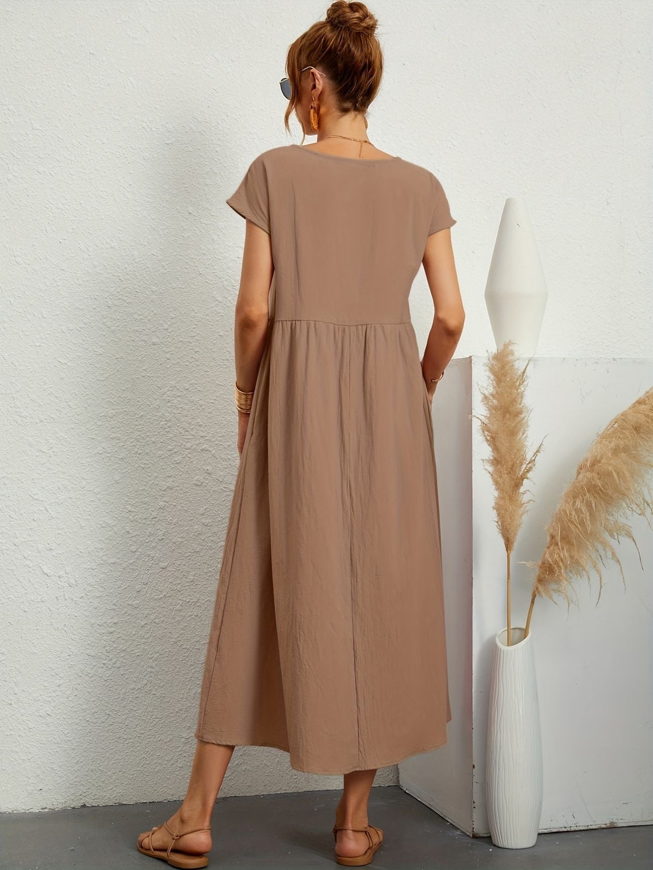 Greta™ | Robe élégante en lin