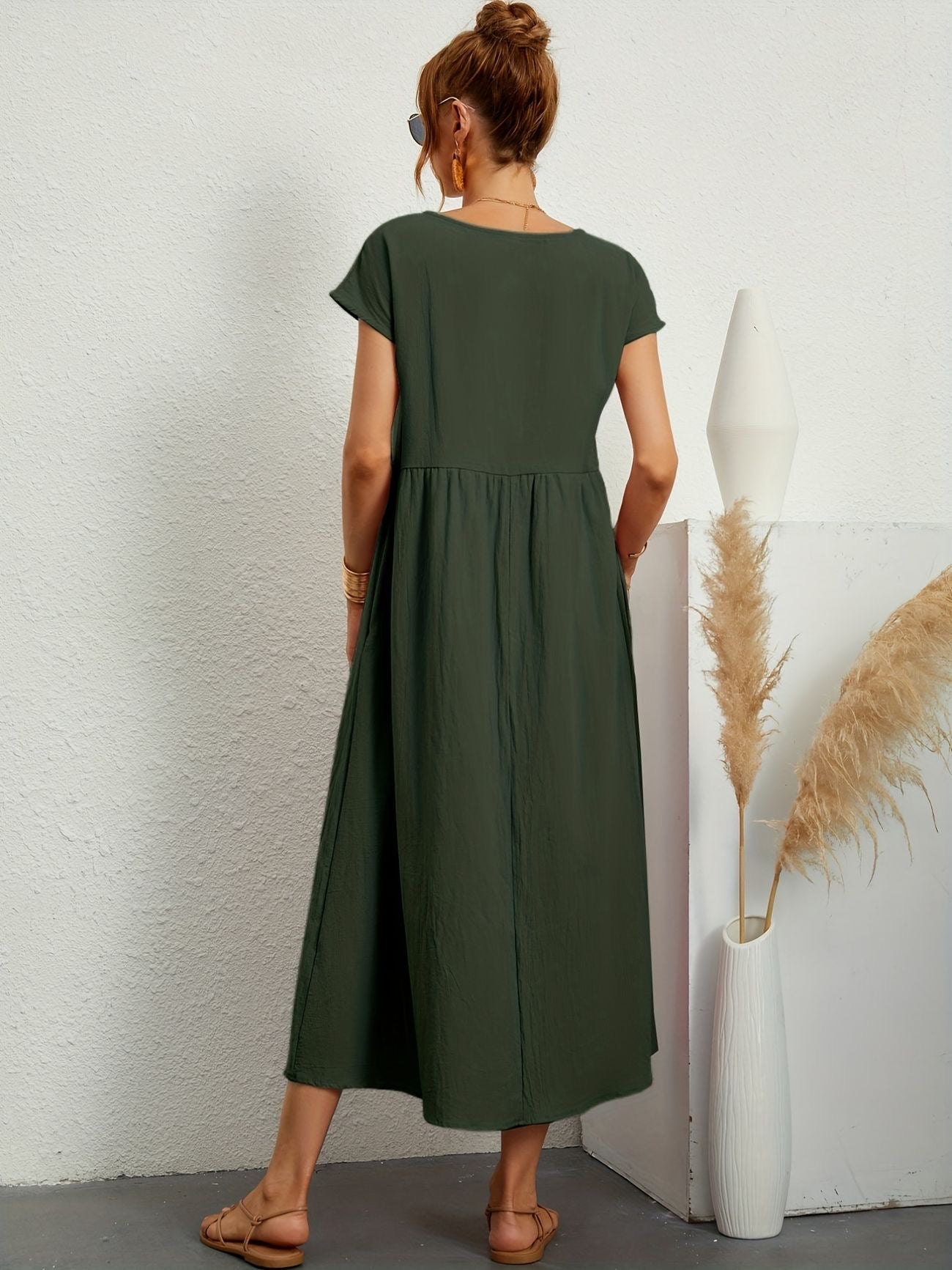 Greta™ | Robe élégante en lin