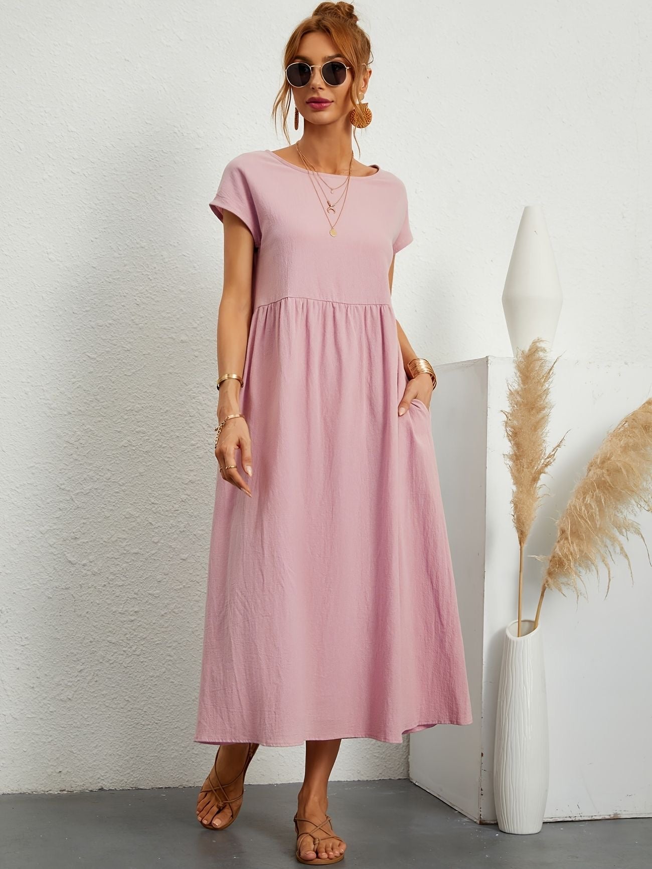 Greta™ | Robe élégante en lin