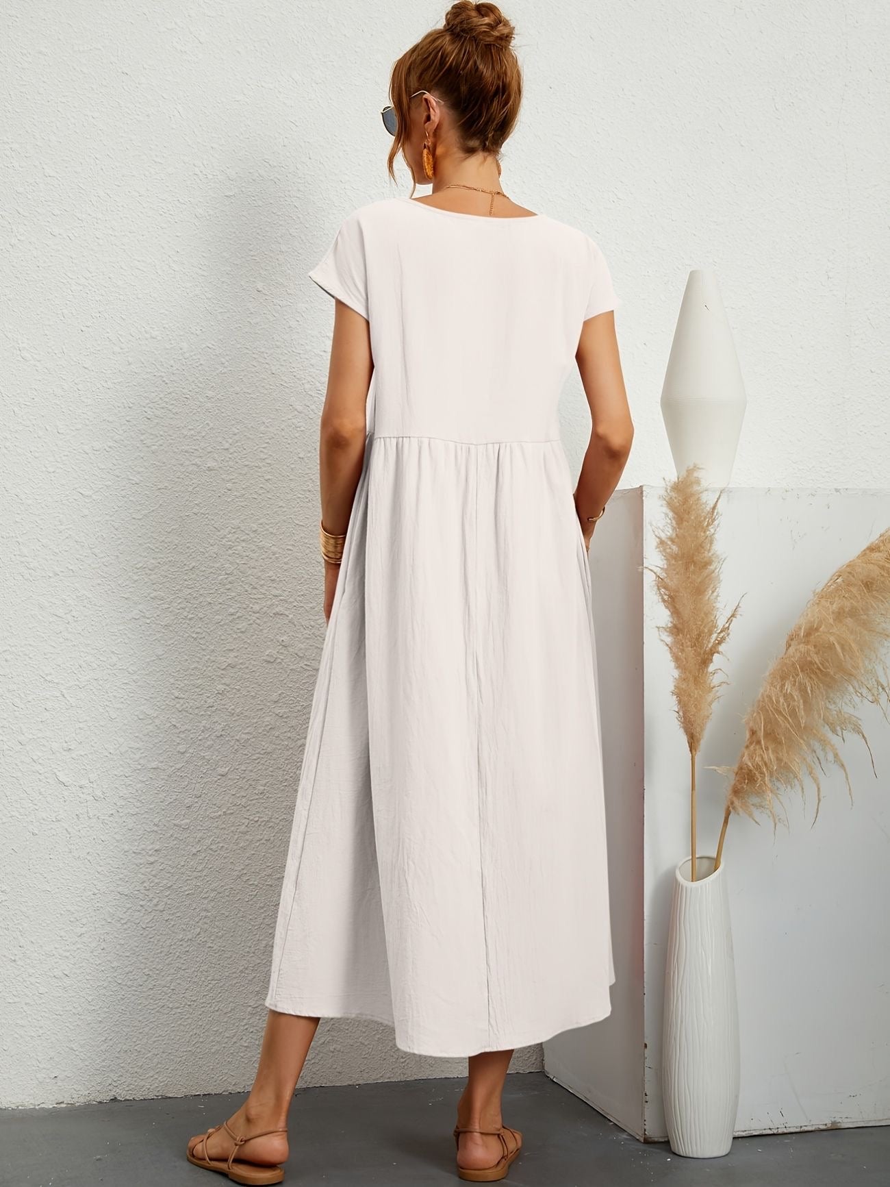 Greta™ | Robe élégante en lin