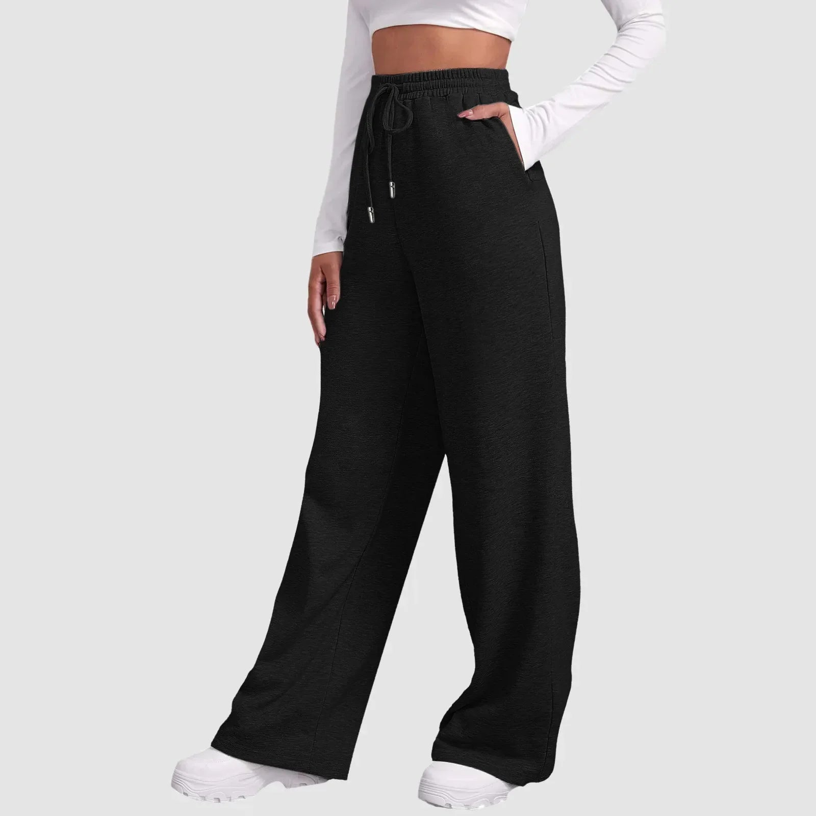 Vive Couture | Joggers à jambe large et coupe décontractée