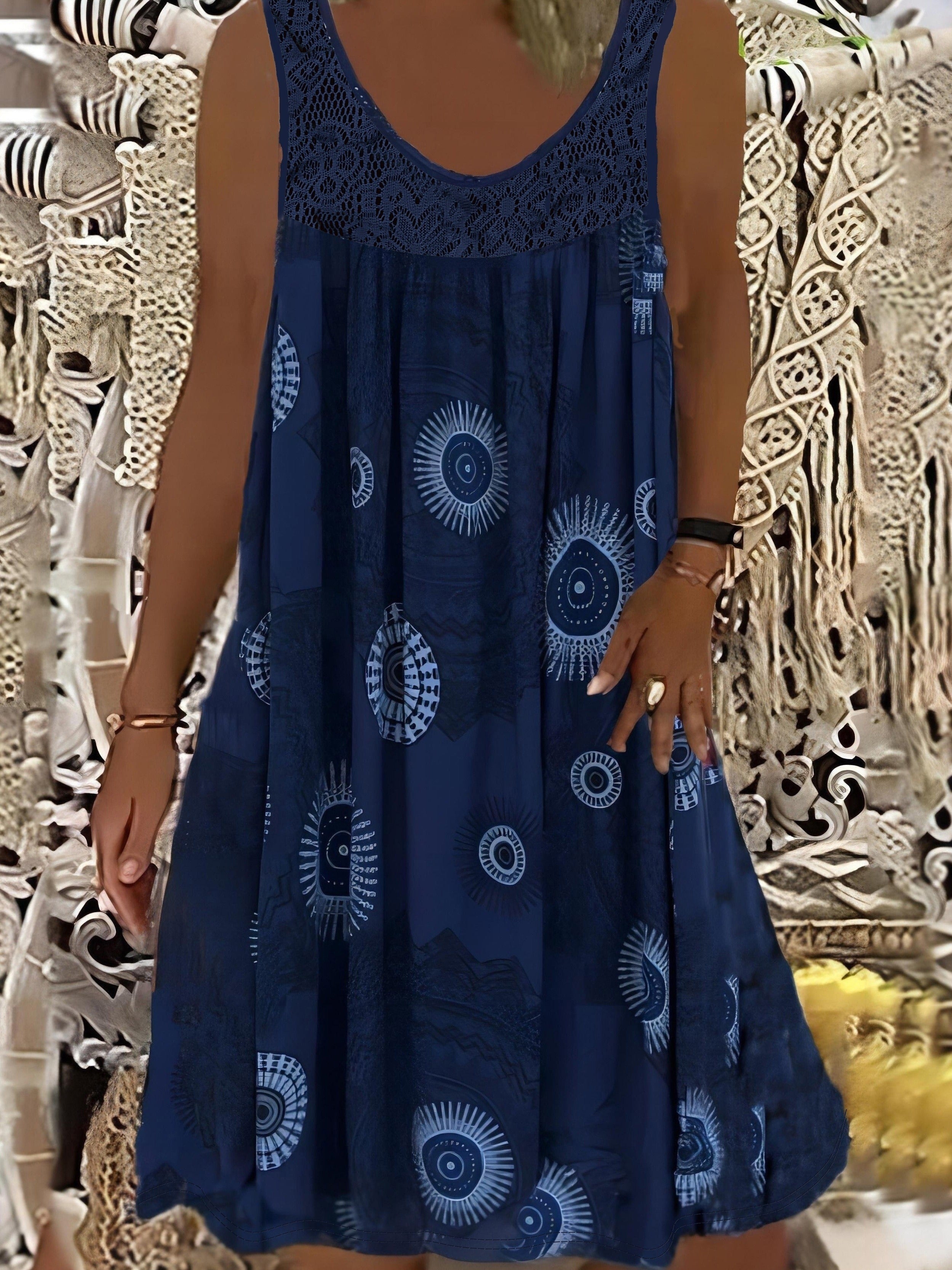 Clara | Robe Bohème Grande Taille