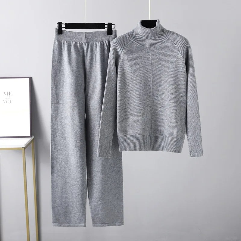 Vive Couture | Ensemble deux pièces Lounge en tricot torsadé