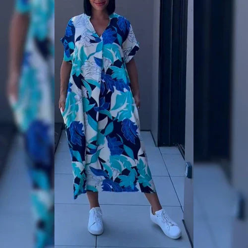 Elena™ | Robe Fleurie Élégante pour un Look Romantique et Raffiné
