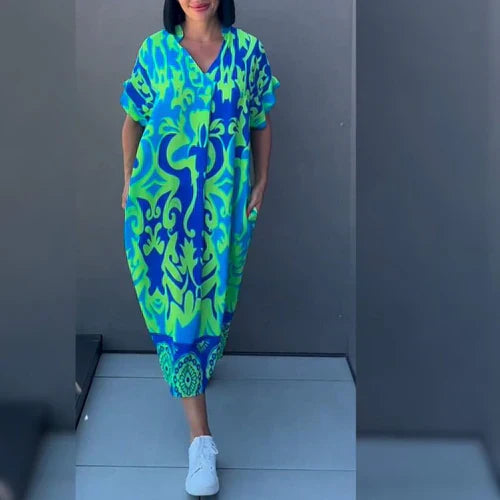 Elena™ | Robe Fleurie Élégante pour un Look Romantique et Raffiné