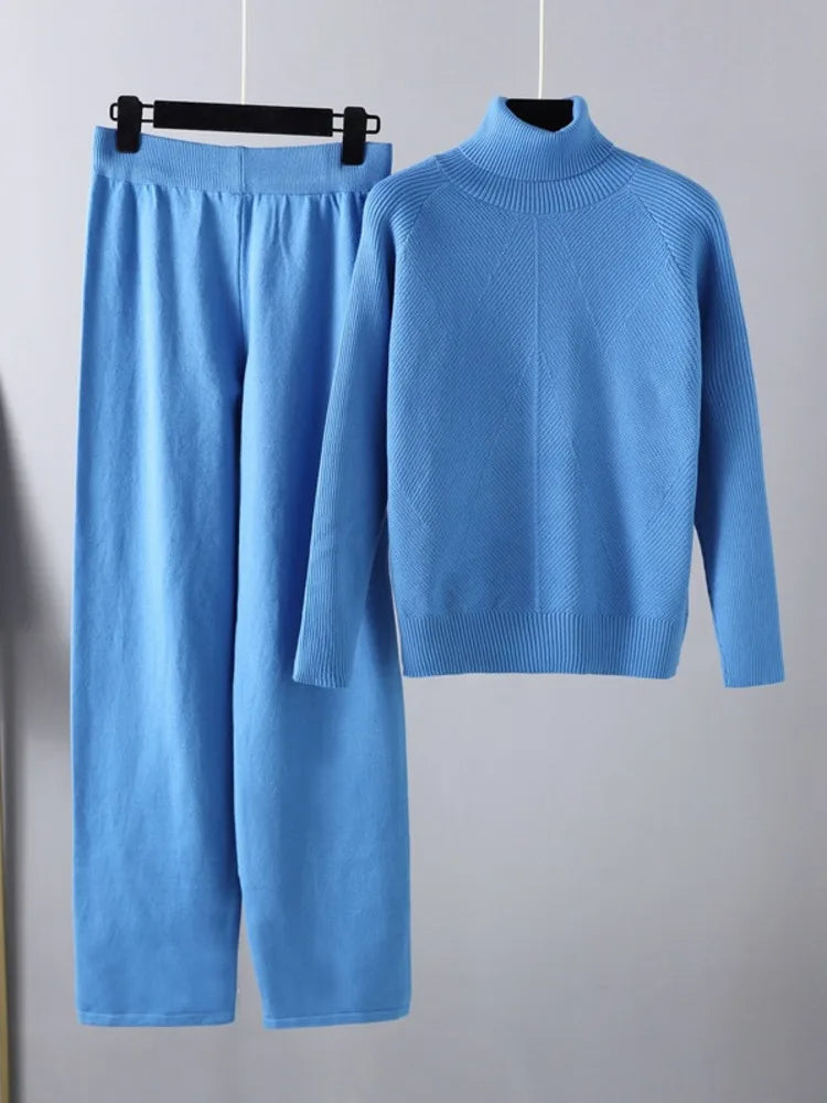Vive Couture | Ensemble deux pièces Lounge en tricot torsadé