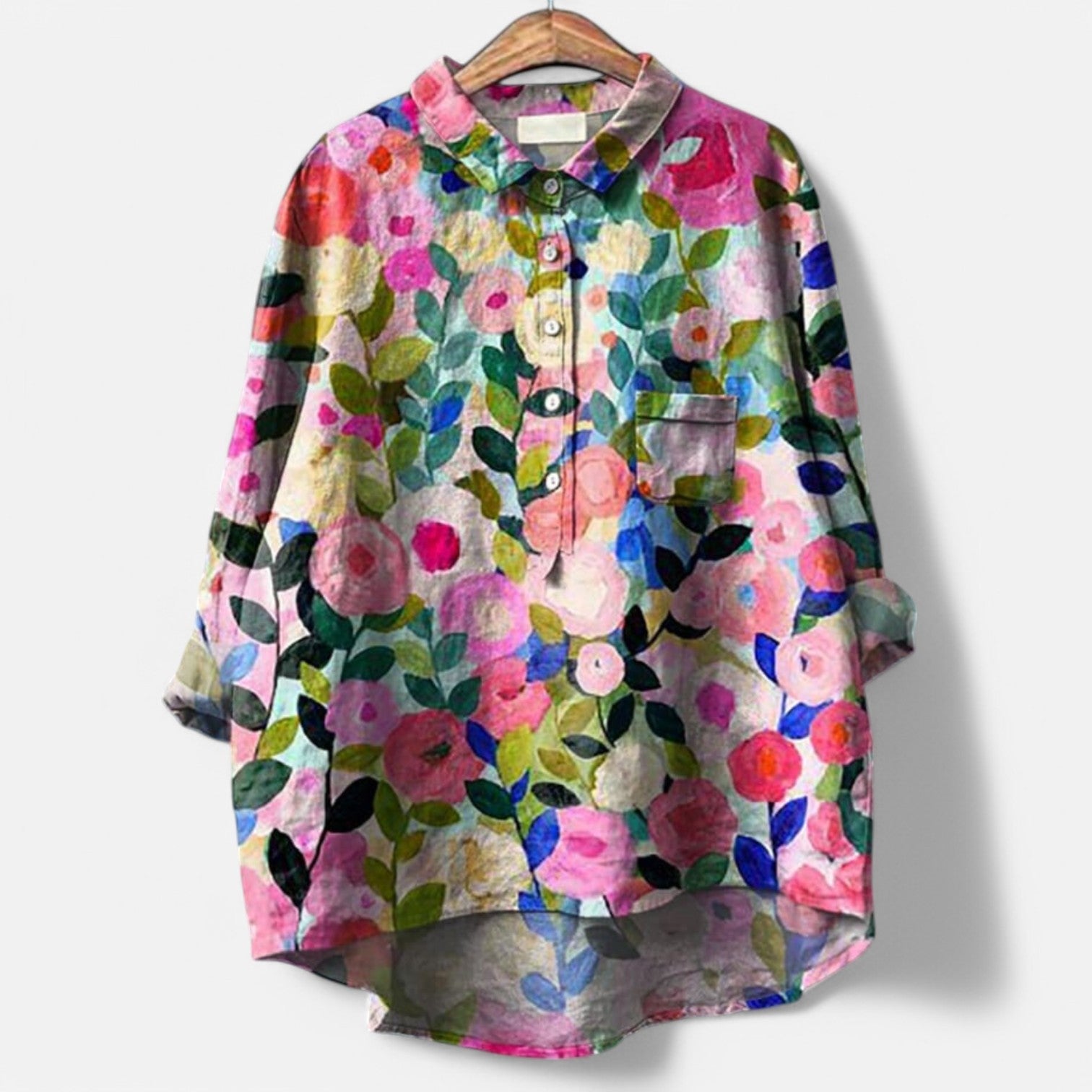 Vive™ | Blouse tendance et moderne avec des impressions artistiques