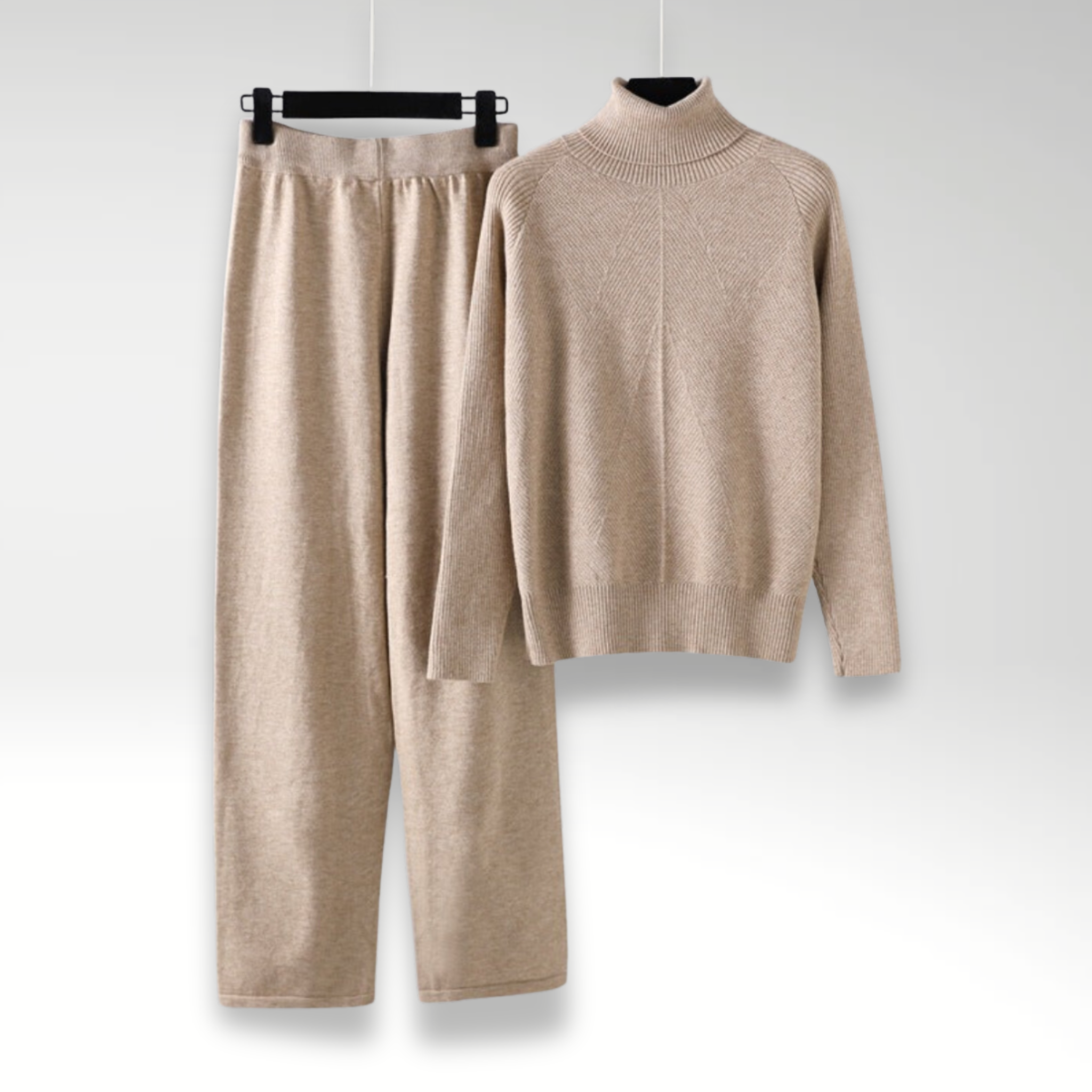 Vive Couture | Ensemble deux pièces Lounge en tricot torsadé