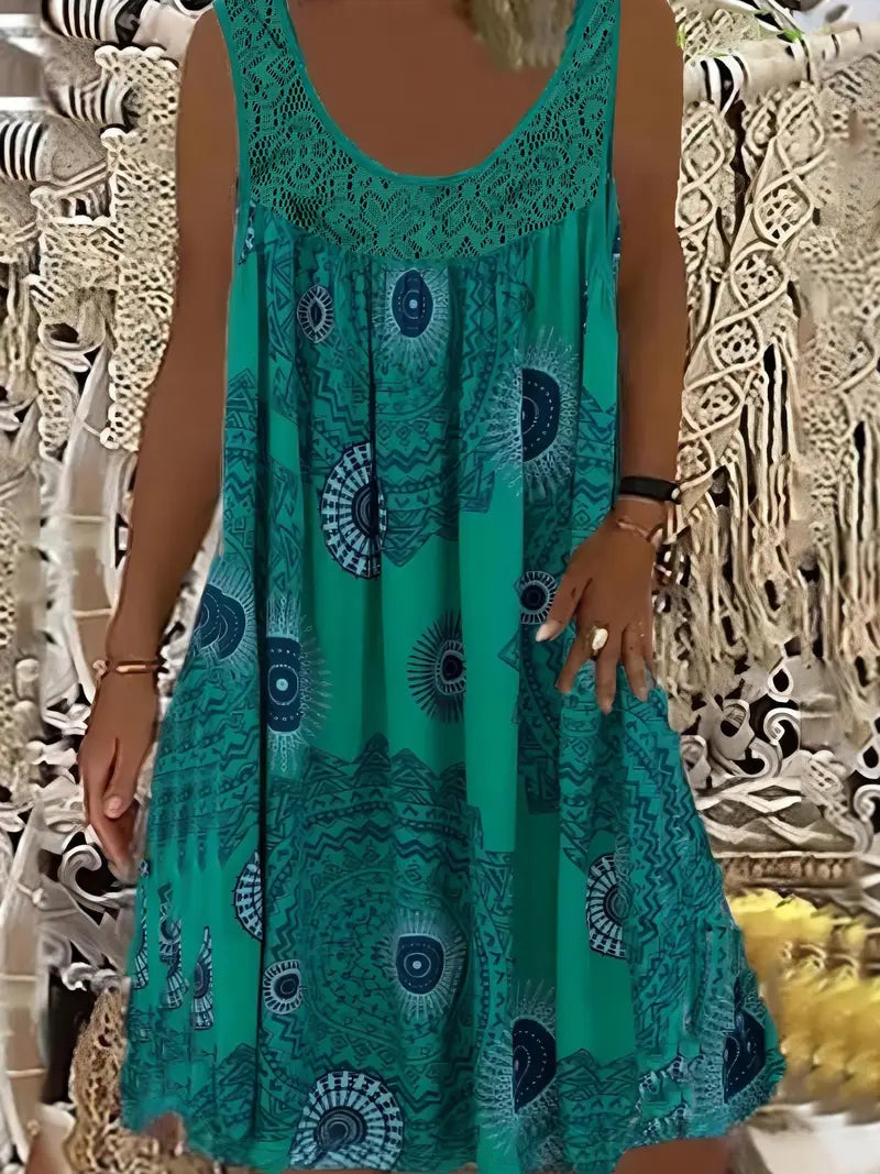 Clara | Robe Bohème Grande Taille