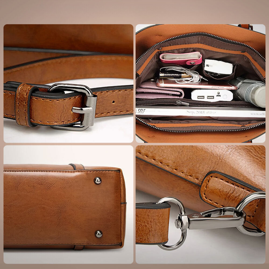 Anna | Sac à main élégant classique de luxe