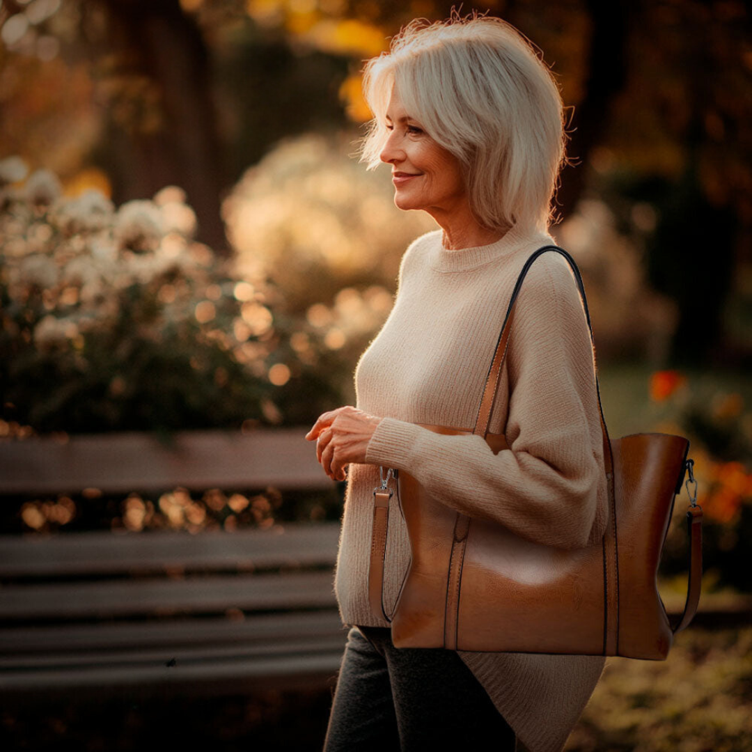 Anna | Sac à main élégant classique de luxe