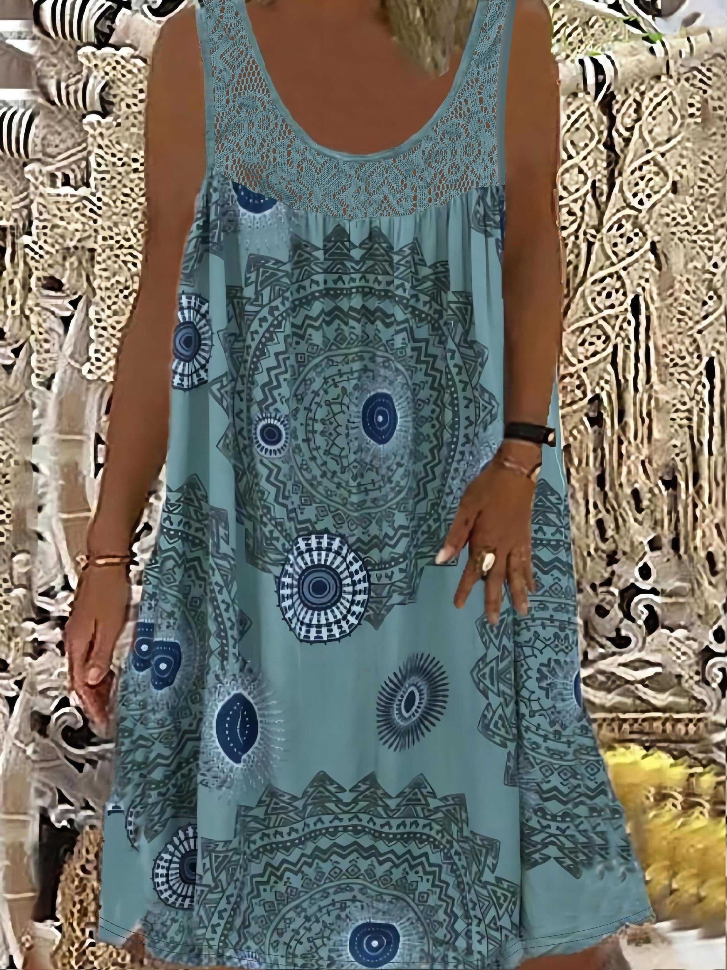 Clara | Robe Bohème Grande Taille