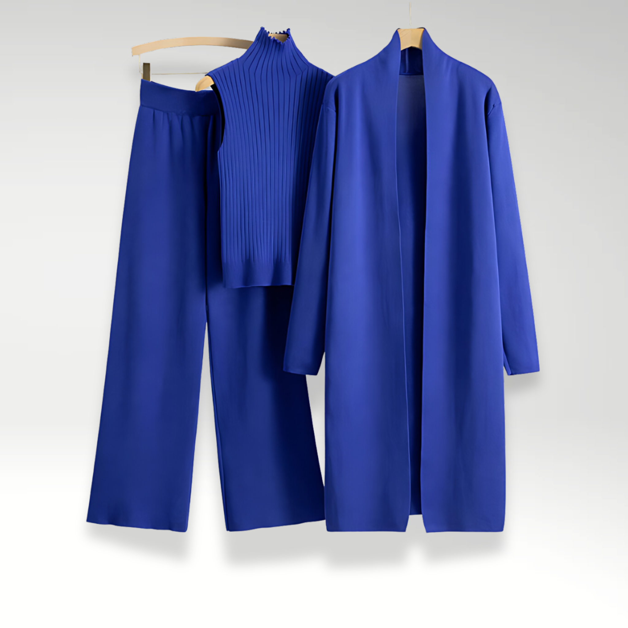 Vive Couture | Ensemble trois pièces en maille Luxe