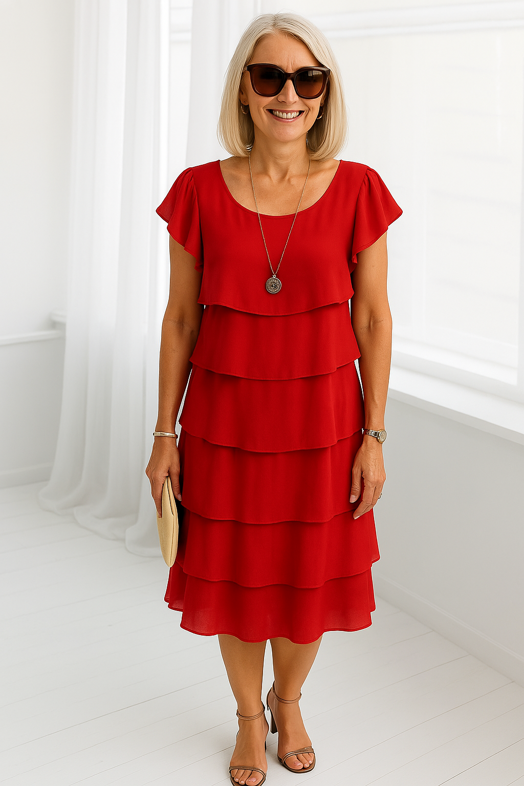Émilie | Robe d'Été Chic et Confortable