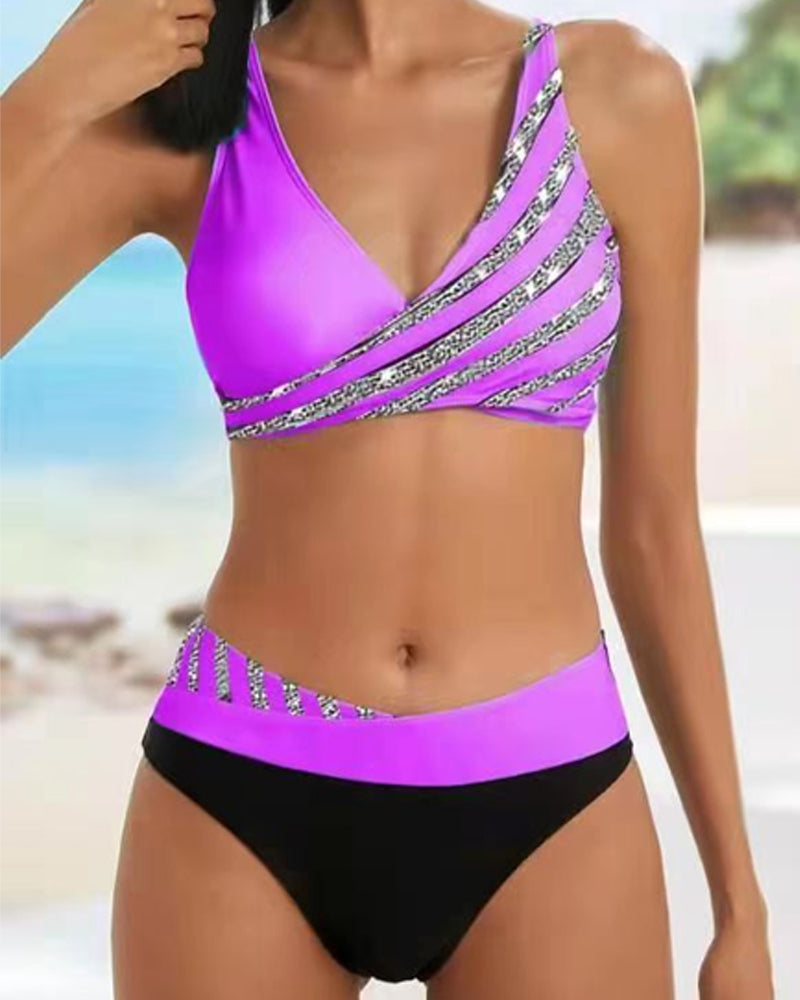 Mona - Maillot de bain chaud avec imprimé