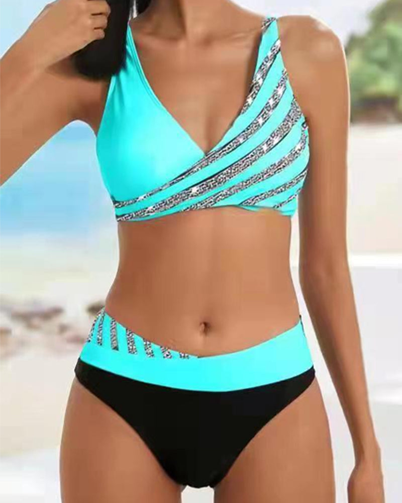 Mona - Maillot de bain chaud avec imprimé