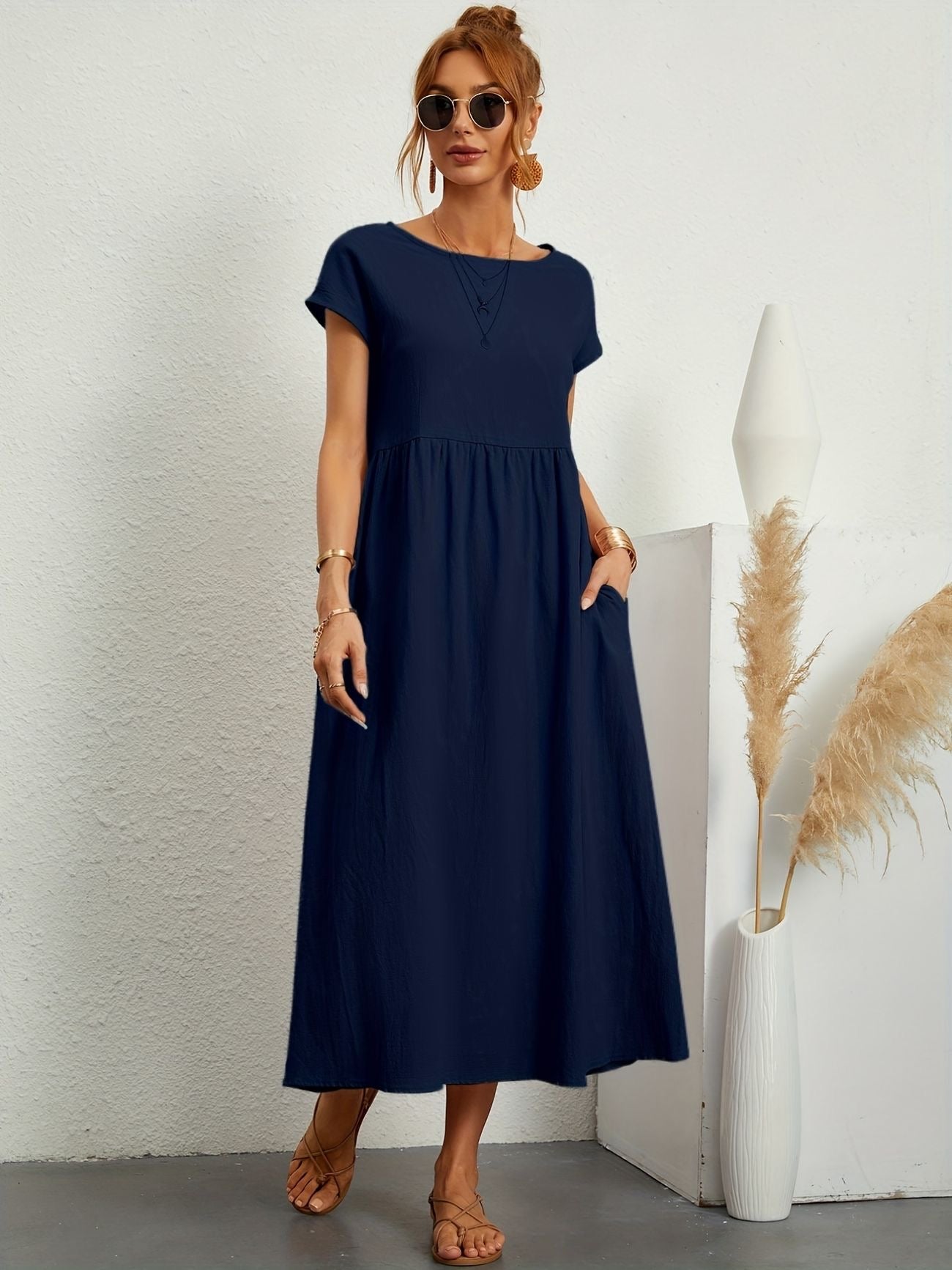 Greta™ | Robe élégante en lin