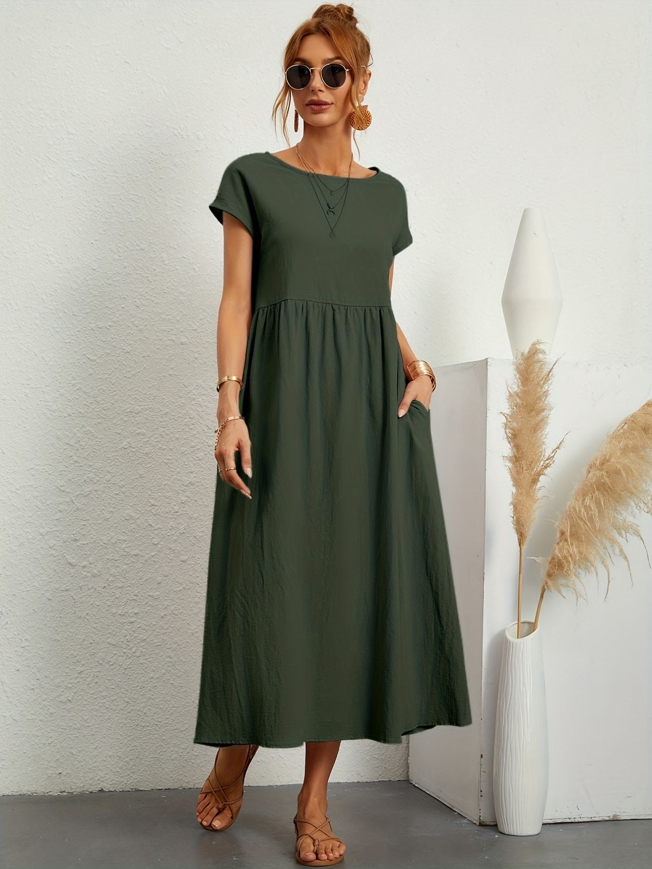 Greta™ | Robe élégante en lin