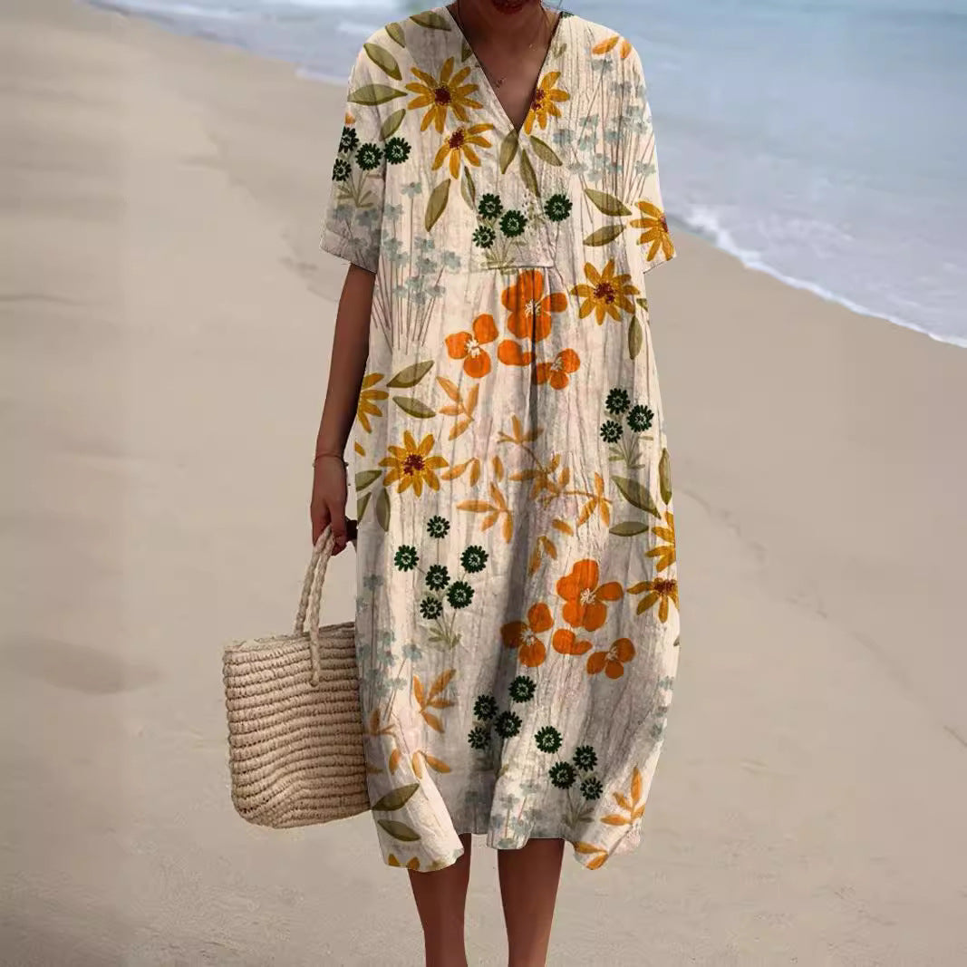 Nicole™ | Robe d'été à fleurs