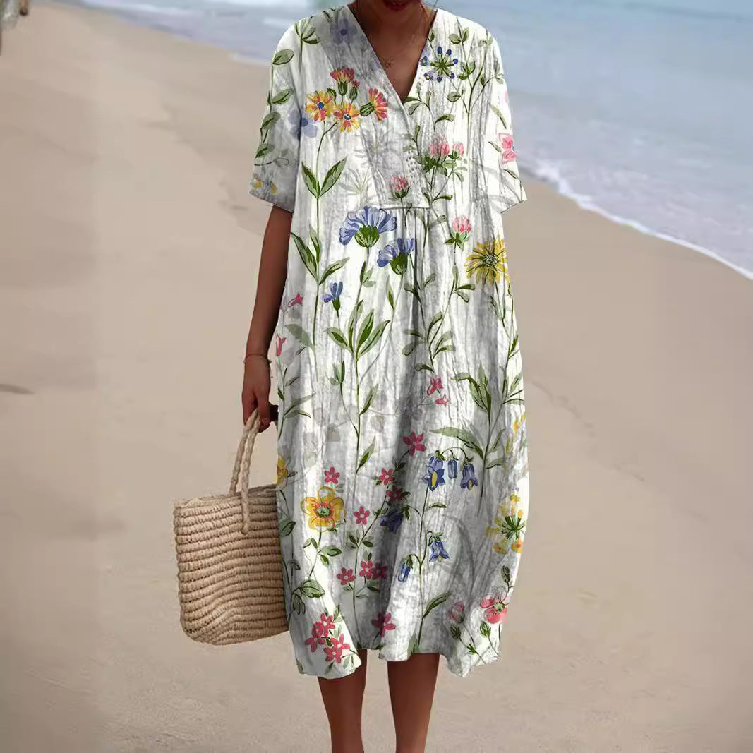 Nicole™ | Robe d'été à fleurs