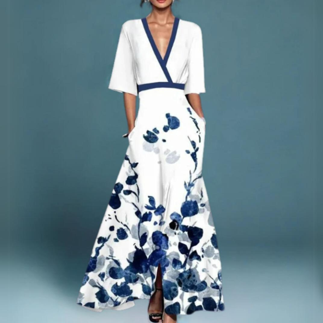 Aurélie™ | Robe Élégante à Manches Courtes