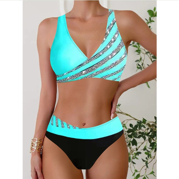 Zuza - Maillot de bain dos nu avec imprimé