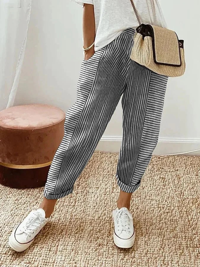Lauren™ | Pantalon Rayé