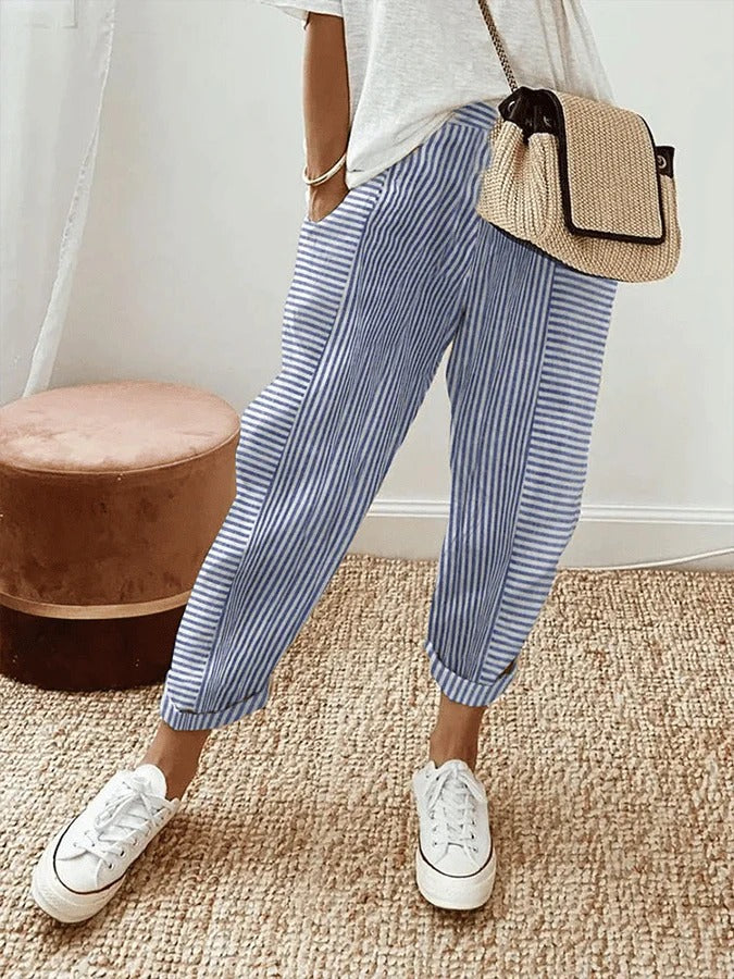 Lauren™ | Pantalon Rayé