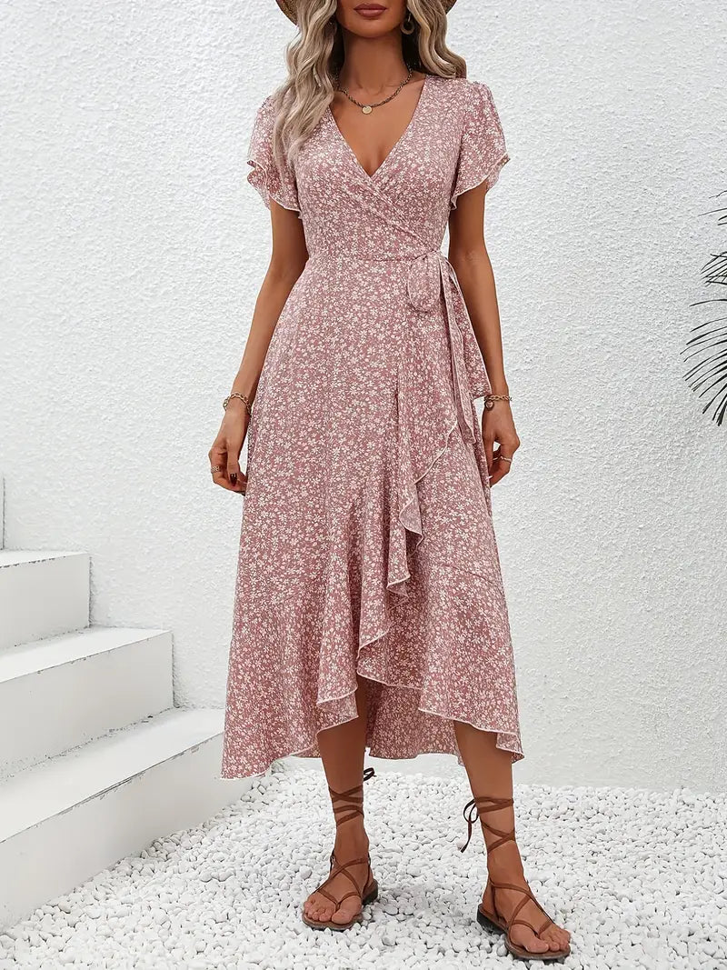 Sophie | Robe Bohème Fleurie d'Été