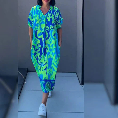 Elena™ | Robe Fleurie Élégante pour un Look Romantique et Raffiné
