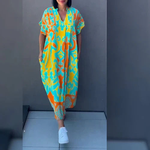 Elena™ | Robe Fleurie Élégante pour un Look Romantique et Raffiné