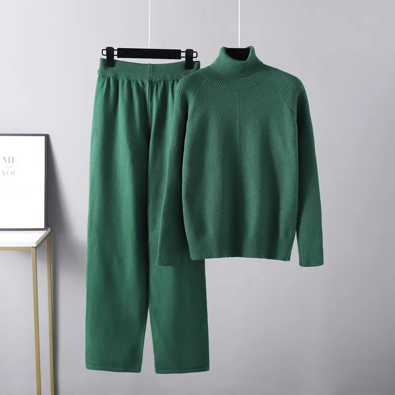 Vive Couture | Ensemble deux pièces Lounge en tricot torsadé