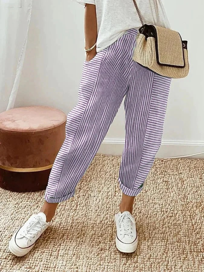 Lauren™ | Pantalon Rayé